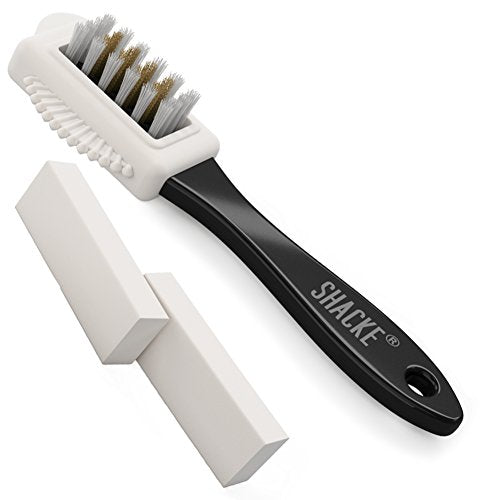 Suede & Nubuck 4-Way Leather Brush Cleaner + Eraser